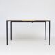 Extendable t-angle table by florence knoll for knoll international, 1950s