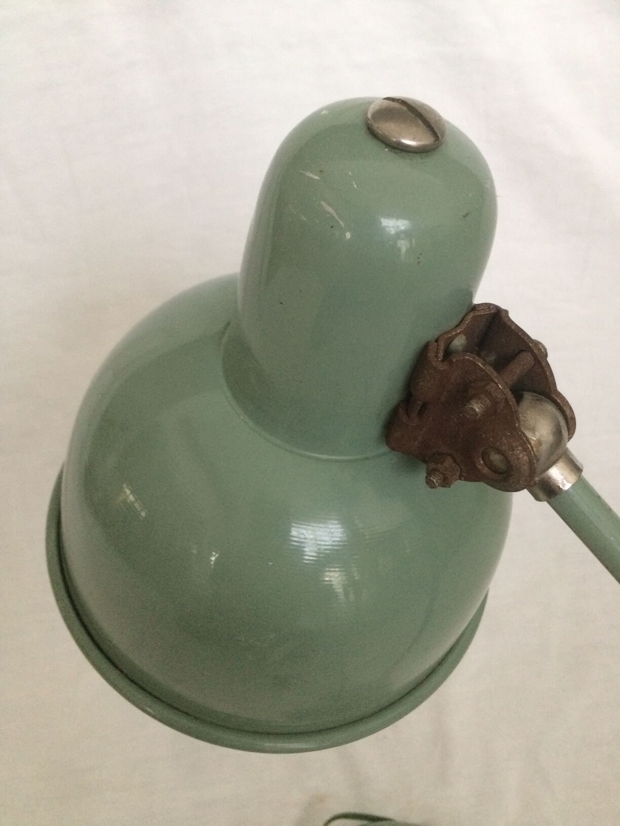 Industrial table lamp