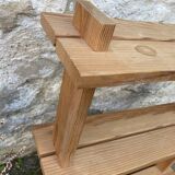 Vintage pine wall shelf