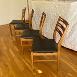 Set of 4 scandinavian chairs from farstrup
