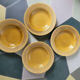Set of 4 Niderviller soup plates
