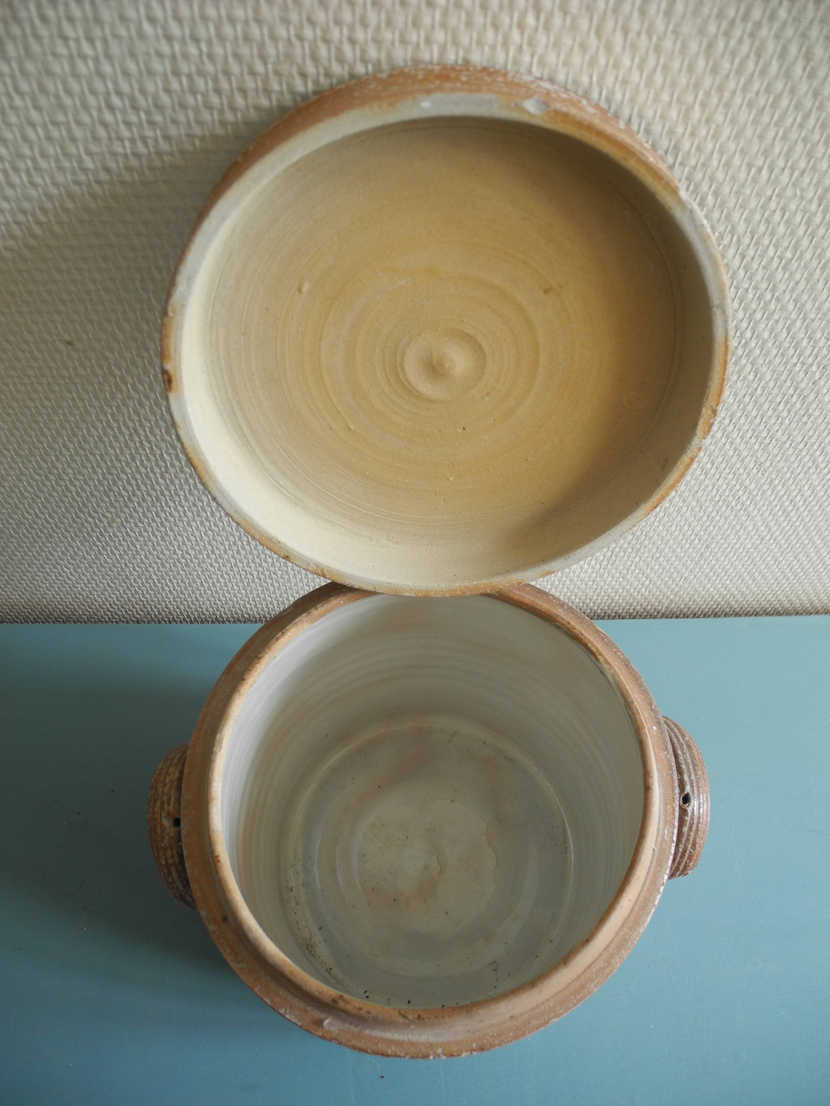 old stoneware butter dish grease pot decorative old french stoneware pot butter dish