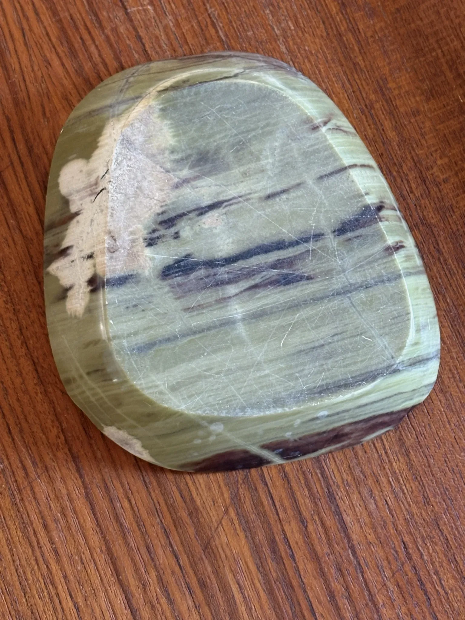 Cendrier vintage onyx vert