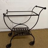 Wrought iron service trolley