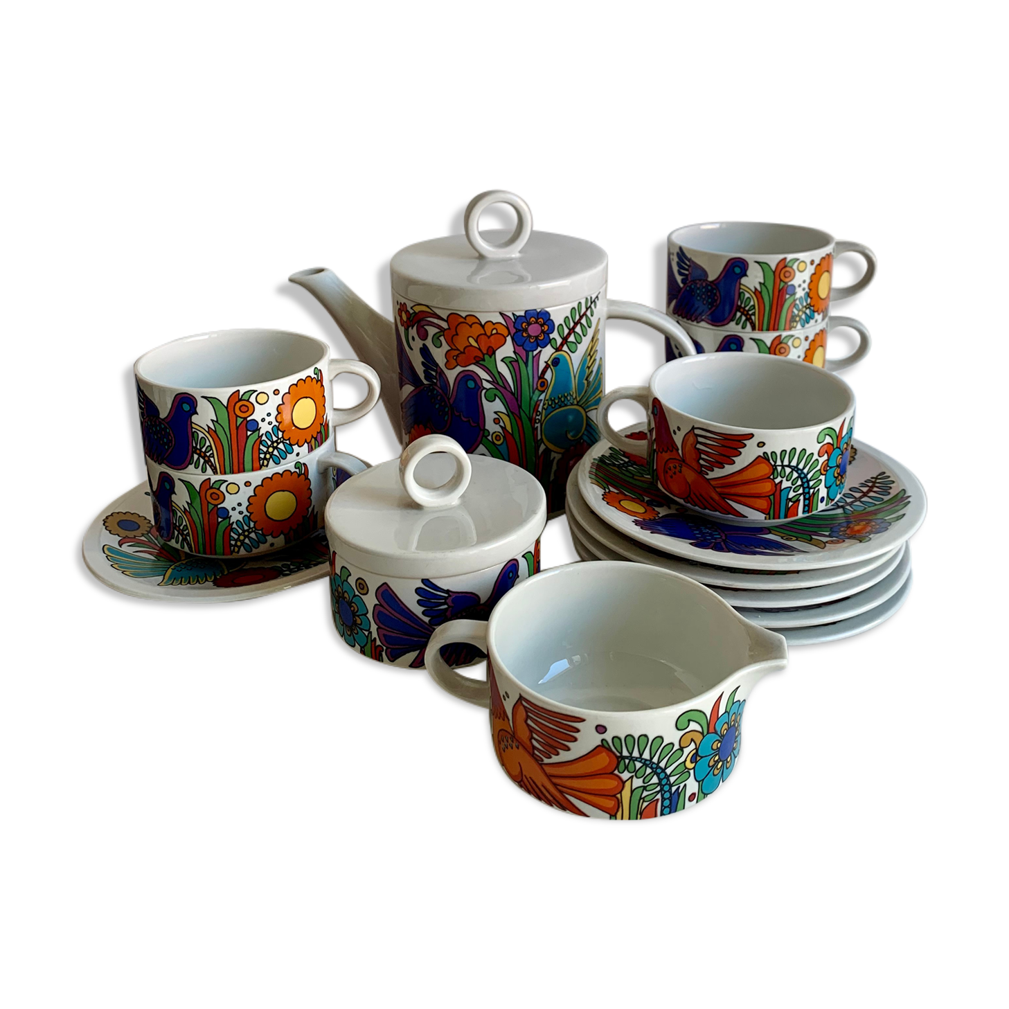 Coffee Service Acapulco, Villeroy & Bosch, 1970s