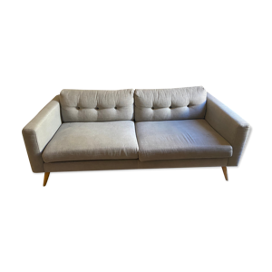 Canapé gris 3 places - style scandinave
