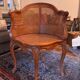 Louis XV style caned armchair