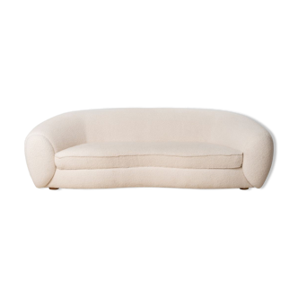 Sofa with wool fabric