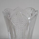 Crystal vase Novy Bor 1960s