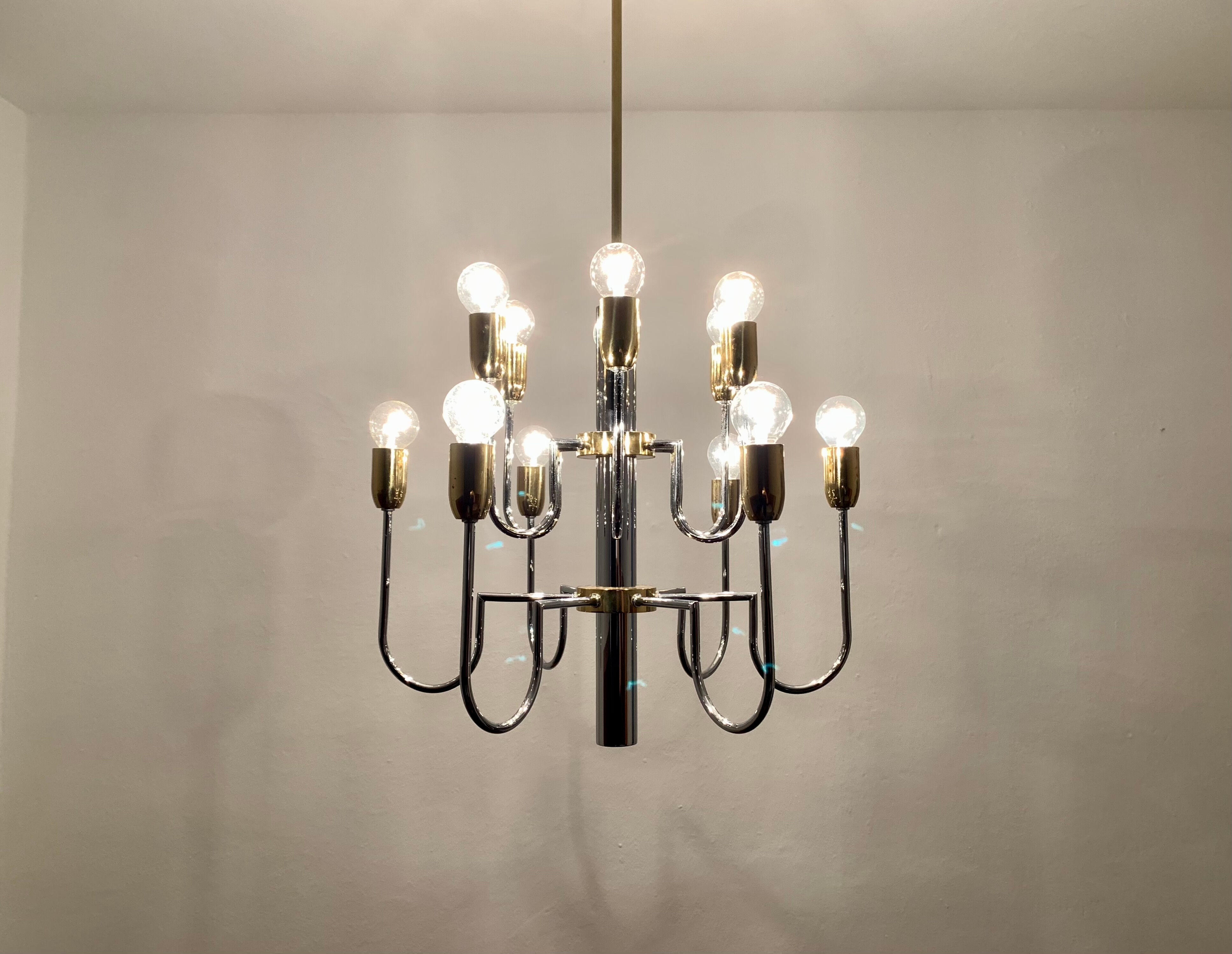 Bicolor chandelier