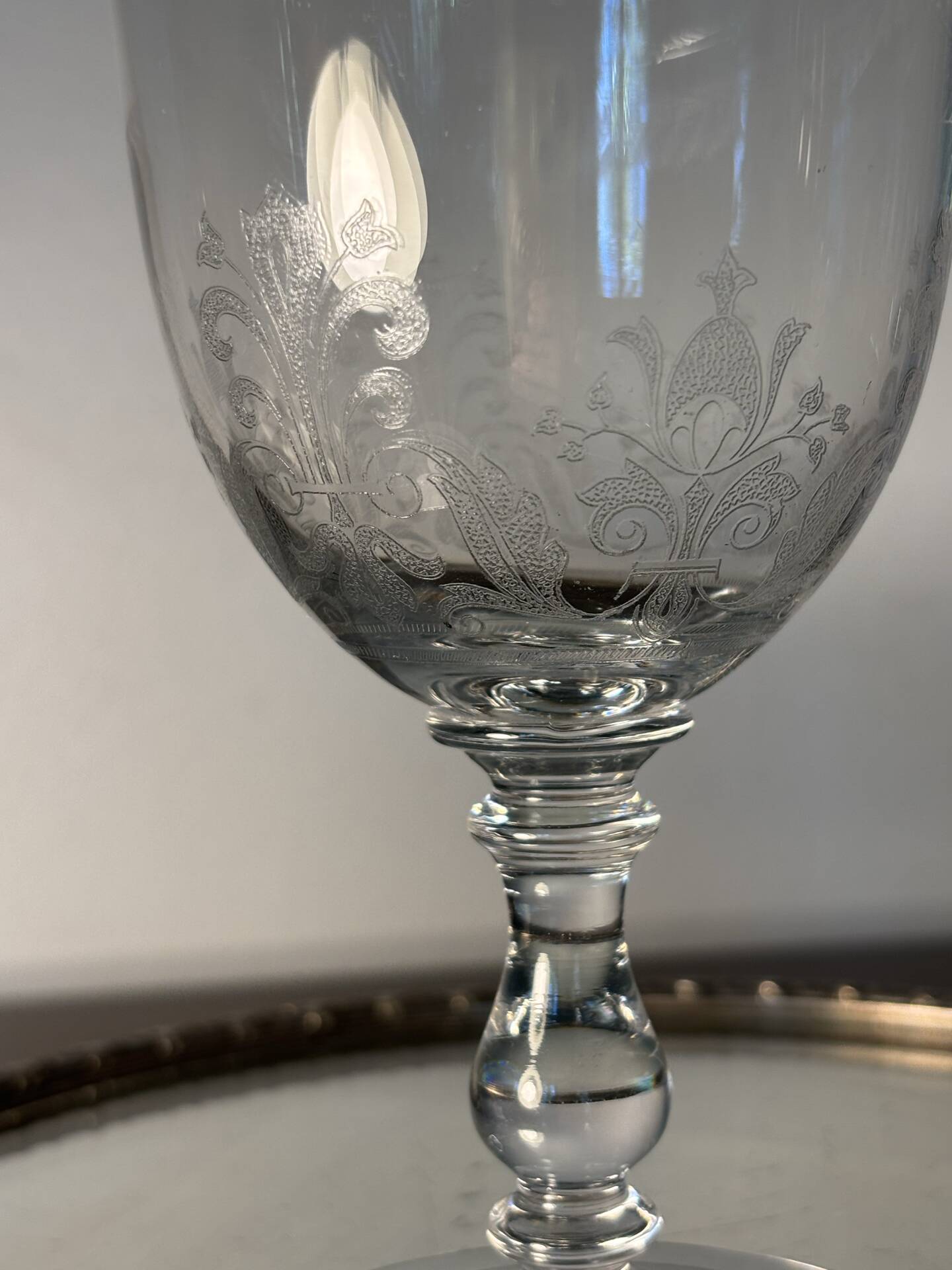 Verre à eau Baccarat avant 1936