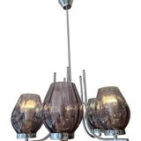 Art deco chandelier with 5 lights