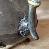 Pewter teapot