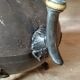 Pewter teapot