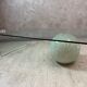 Reflex glass coffee table