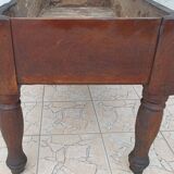 Old walnut side table