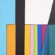 Guy Vandenbranden, Abstract Geometric Oil on Canvas