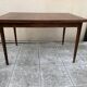 Scandinavian table with teak extensions house Lübke 1960