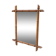 Bamboo mirror 52*65 cm