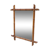 Miroir bambou 52*65 cm