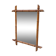 Bamboo mirror 52*65 cm