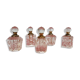 5 old miniature perfume bottles