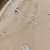 Vallauris ceramic decorative fondue pot