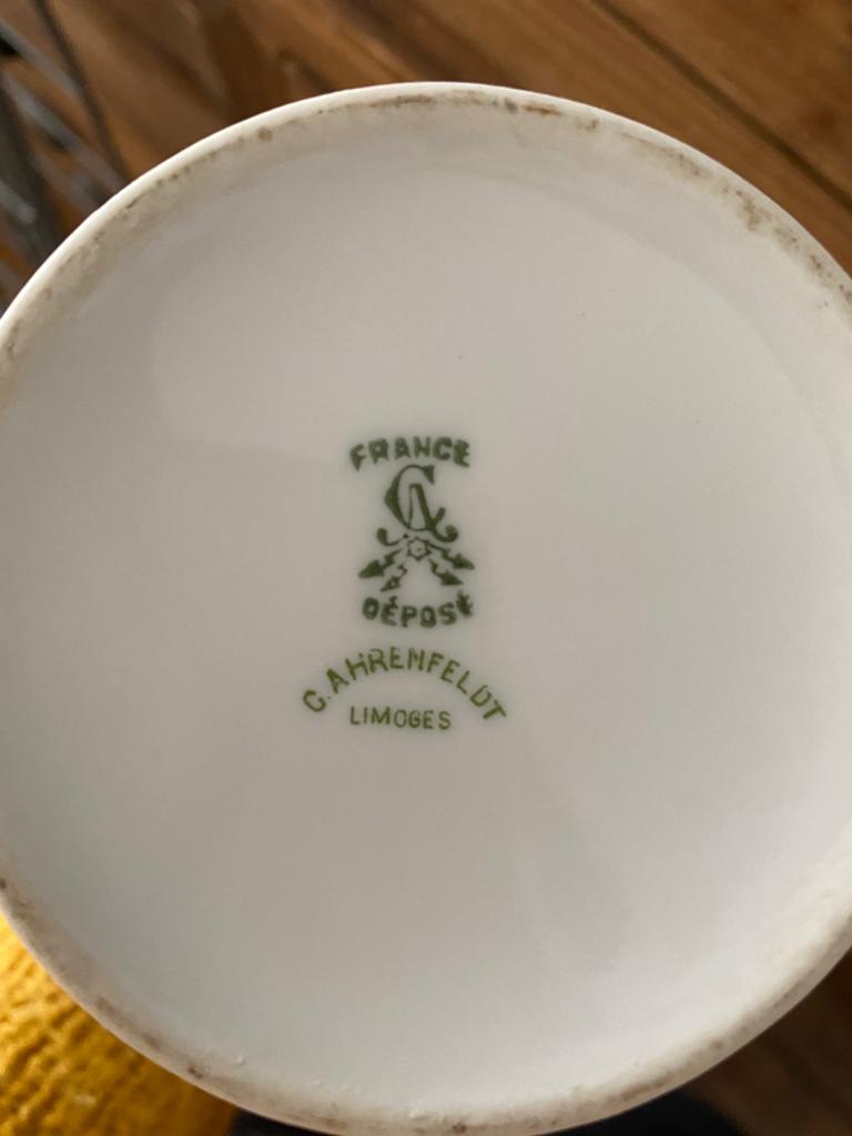 Limoges porcelain tea coffee service