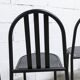 Set of 6 "202" model chairs by Robert Mallet Stevens 1980