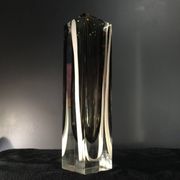 FLAVIO POLI for SEGUSO Vetri d'arte, Multi-layered glass vase, Murano, circa