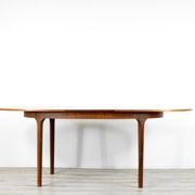 Midcentury McIntosh Oblong Teak Extending Table Vintage Modern Danish Retro