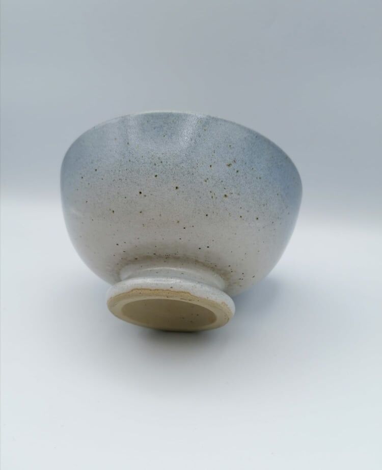 Four bowls in midnight blue sandstone