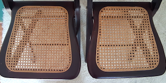 Paire de chaises pliantes