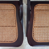 Pair of folding chairs