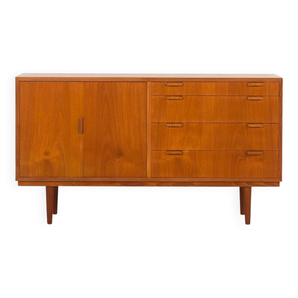 Buffet en teck attribué à Carlo Jensen pour Hundevad & Co., Danemark, années 1970.