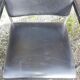 OEM Strafor 60s office chair in leatherette and chrome metal
