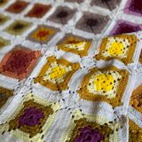 Bohemian granny bedspread