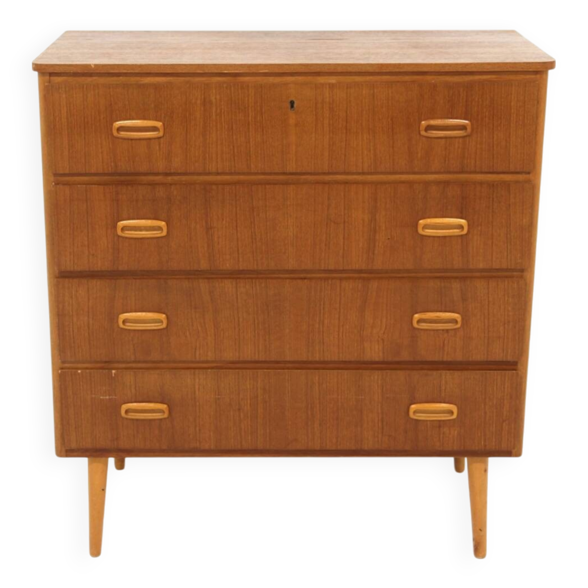 Scandinavian teak chest of drawers, Sweden, 1960