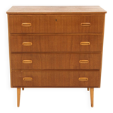 Scandinavian teak chest of drawers, Sweden, 1960