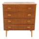 Commode scandinave en teck, Suède, 1960