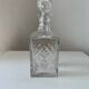Beautiful Saint Louis Chantilly crystal whisky decanter