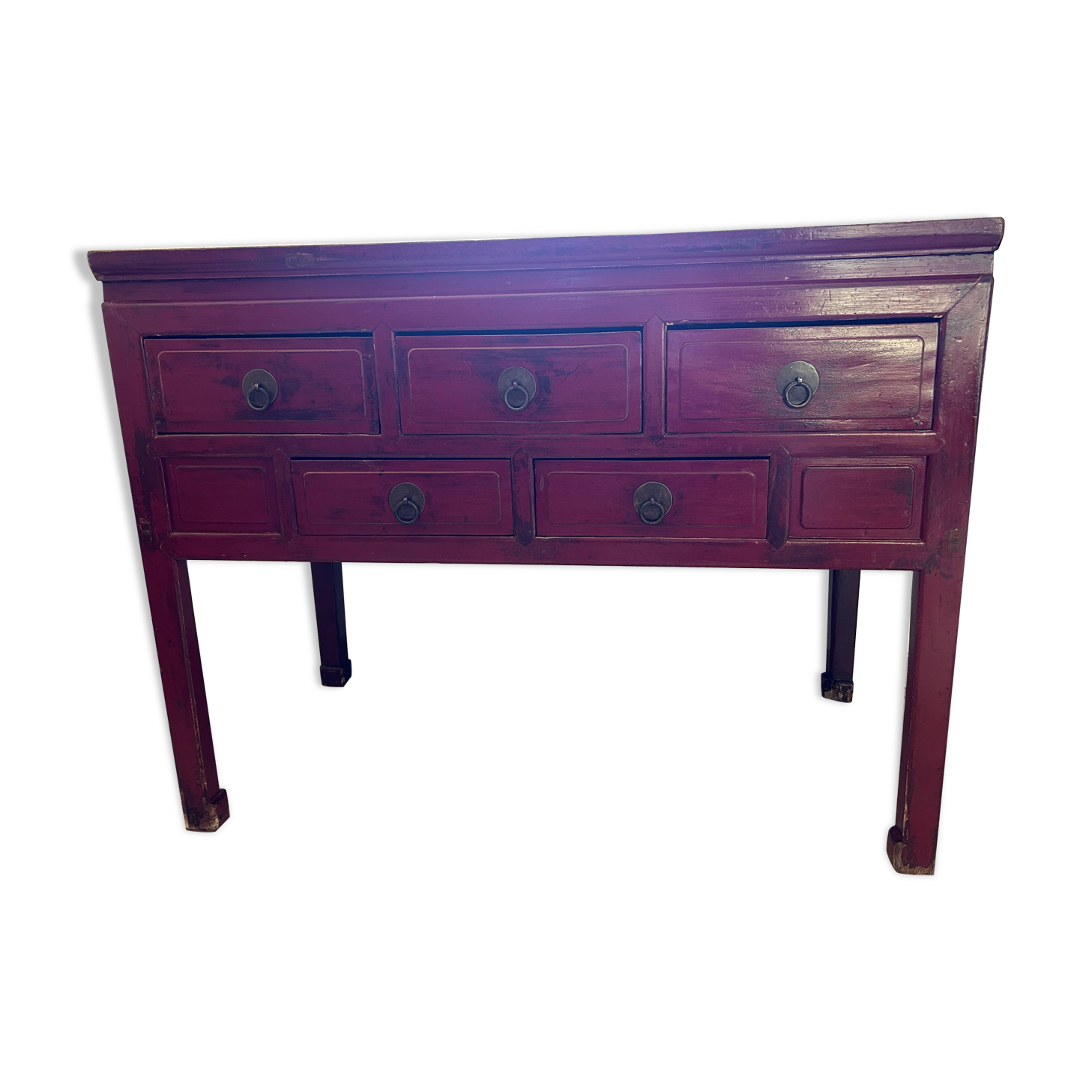 Commode, console chinoise