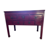 Commode, console chinoise
