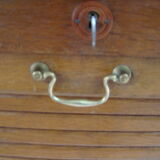 Old oak filing cabinet