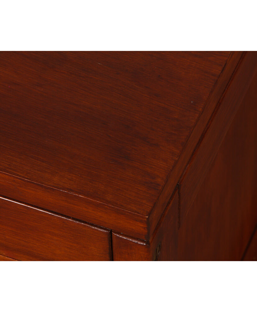 Vintage wooden desk from the 1970s