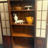 Antique glass dresser