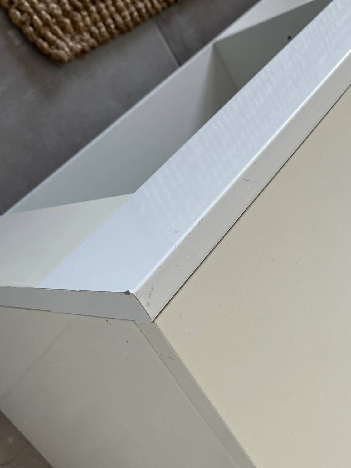 Cream white sideboard from the 80s-90s