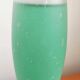 Lot of frosted bubble glass champagne flutes from Biot glassware.