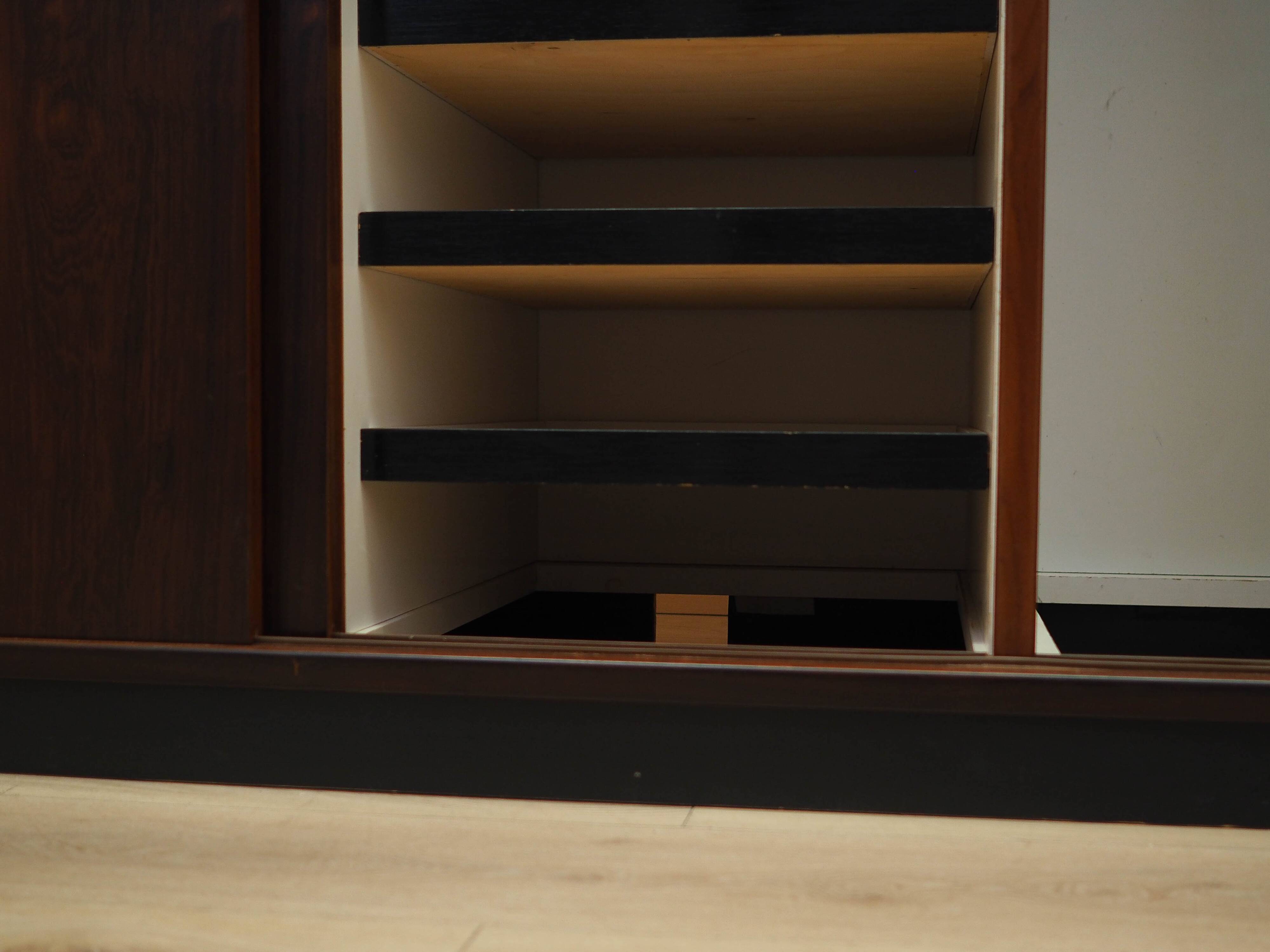 Rosewood wardrobe, Danish design, 1970s, made in Denmark