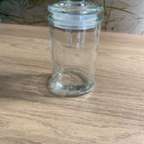 Airtight glass jar with lid